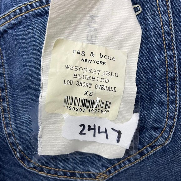 NWT Rag & Bone 1pc Bluebird Lou short overall dress - Picture 4 of 4